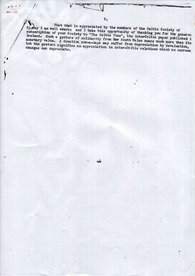 International Celtic Congress  1949 