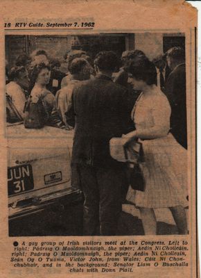 International Celtic Congress  1962