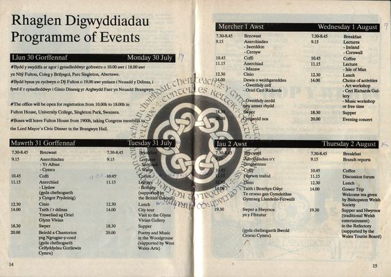 International Celtic Congress  1990 