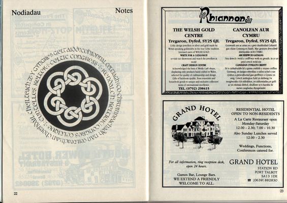 International Celtic Congress  1990 