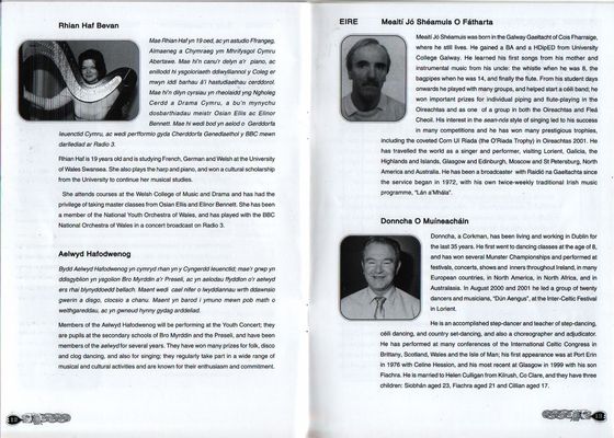  International Celtic Congress Wales 2002