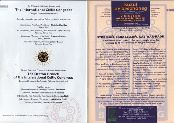 International Celtic Congress  2006