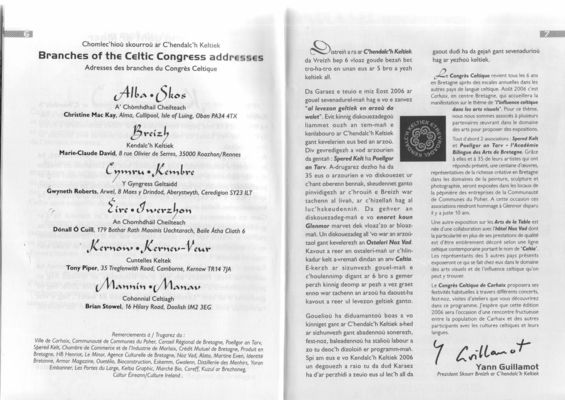 International Celtic Congress  2006